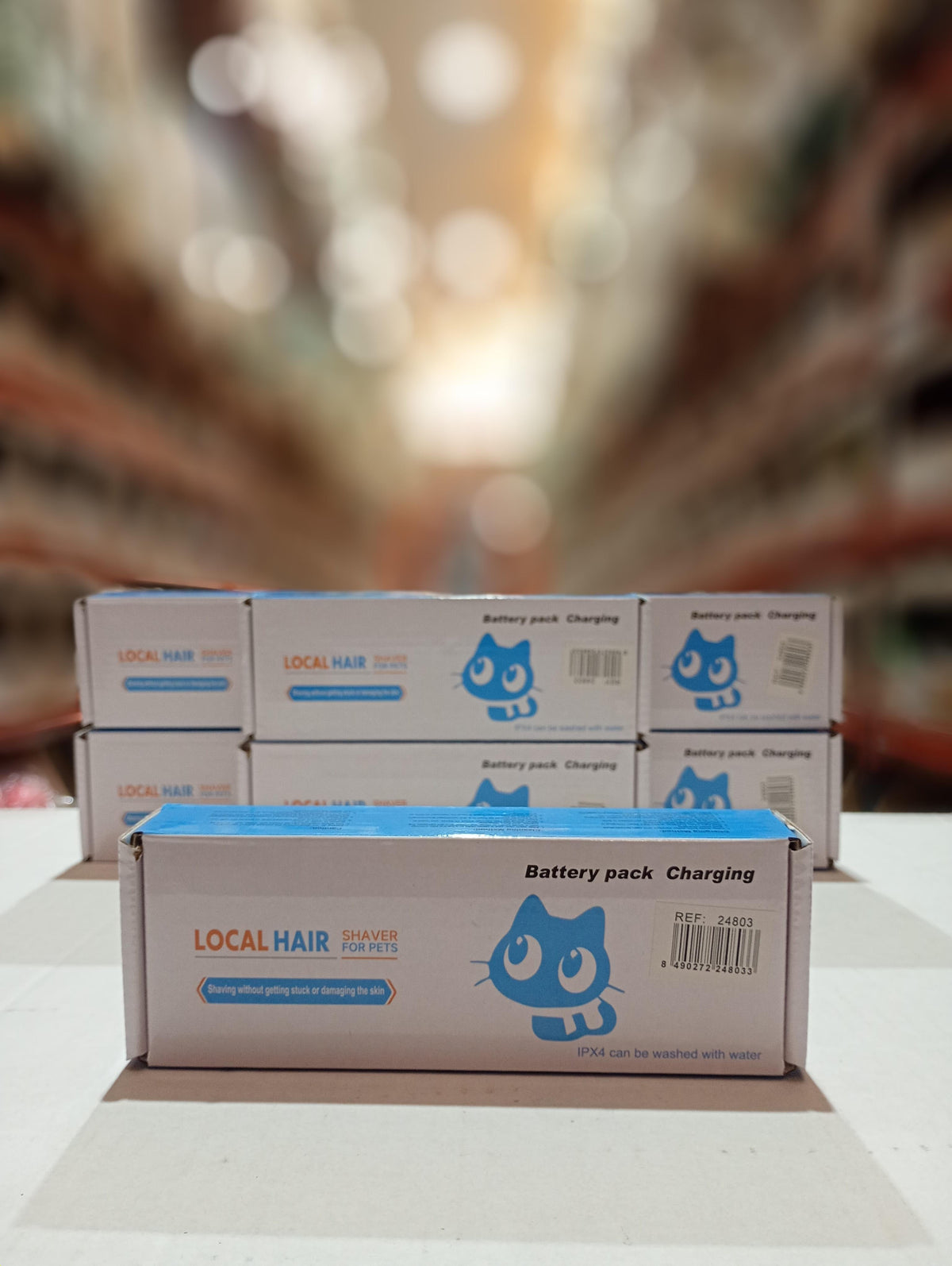 Caja de la recortadora para mascotas