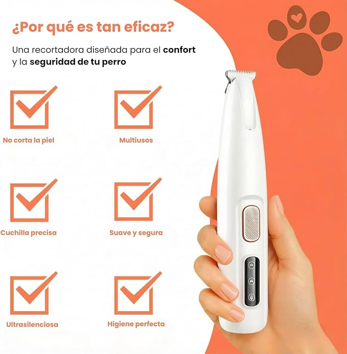 Beneficios de la recortadora de pelo para mascotas