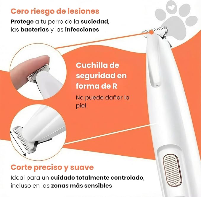 Cuchilla de seguridad de la recortadora para mascotas